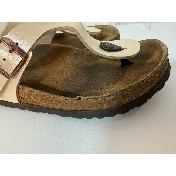 Birkenstock Gizeh Birko-Flor - Graceful Pearl White - Picture 4 of 9